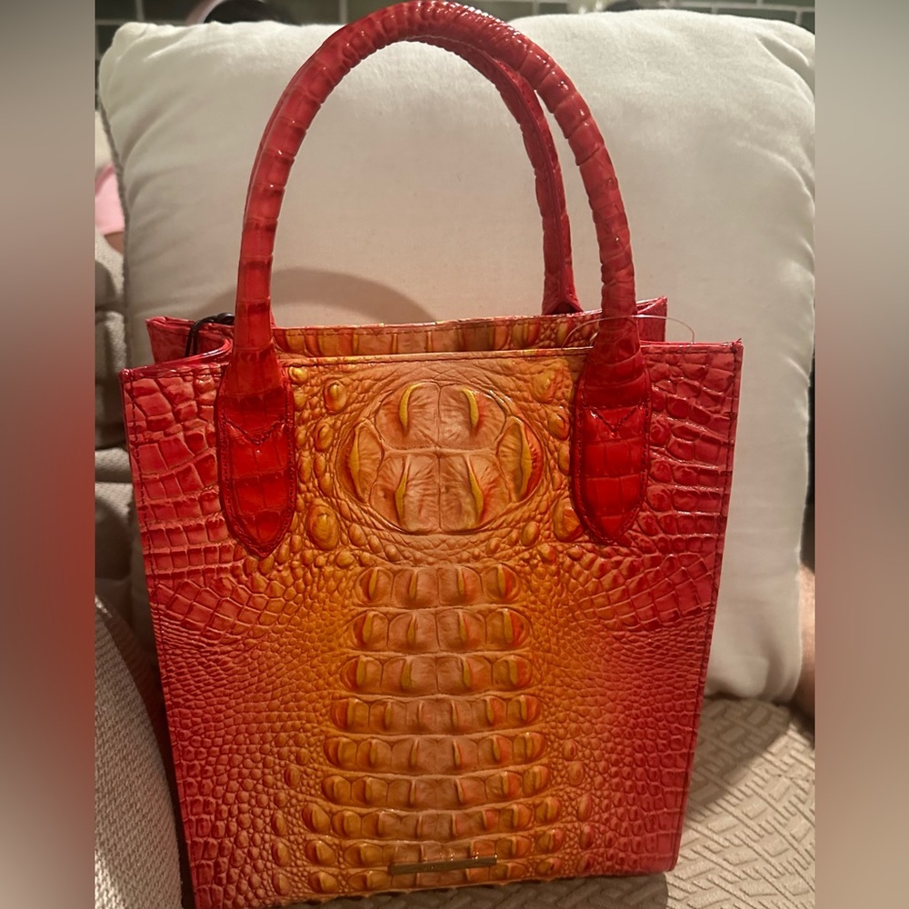 Brahmin tote bag purse handbag MOIRA INFUSION OMBRE Melbourne genuine leather